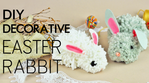  DIY Decorative Easter Rabbit 